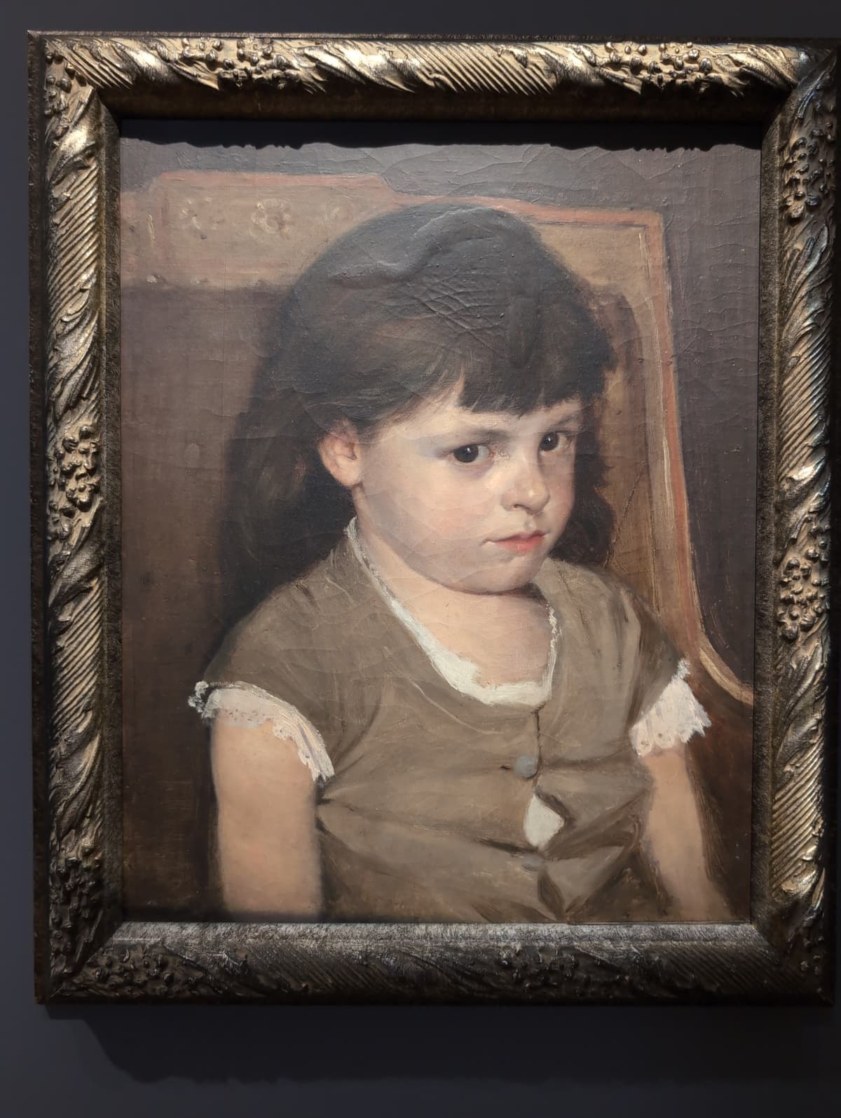 Sulking Girl by Uroš Predić