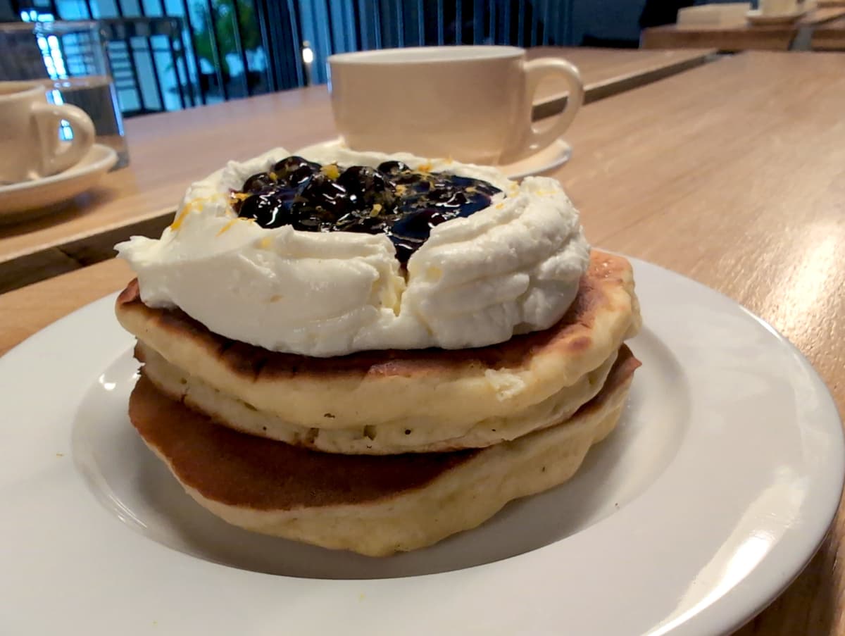 American style pancakes served in Belgrade