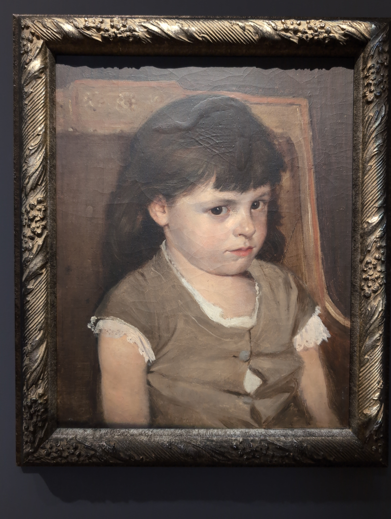 Sulking Girl by Uroš Predić